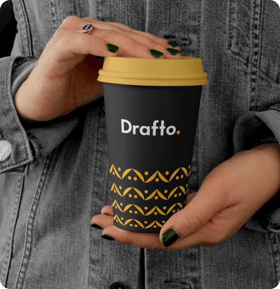 Drafto Shirt and Signboard