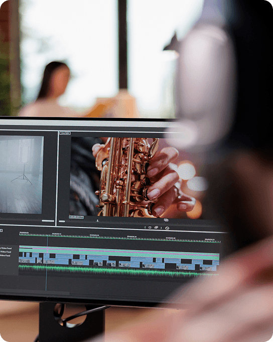 Video editing branding